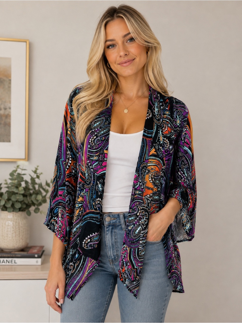 G by Guess kimono top